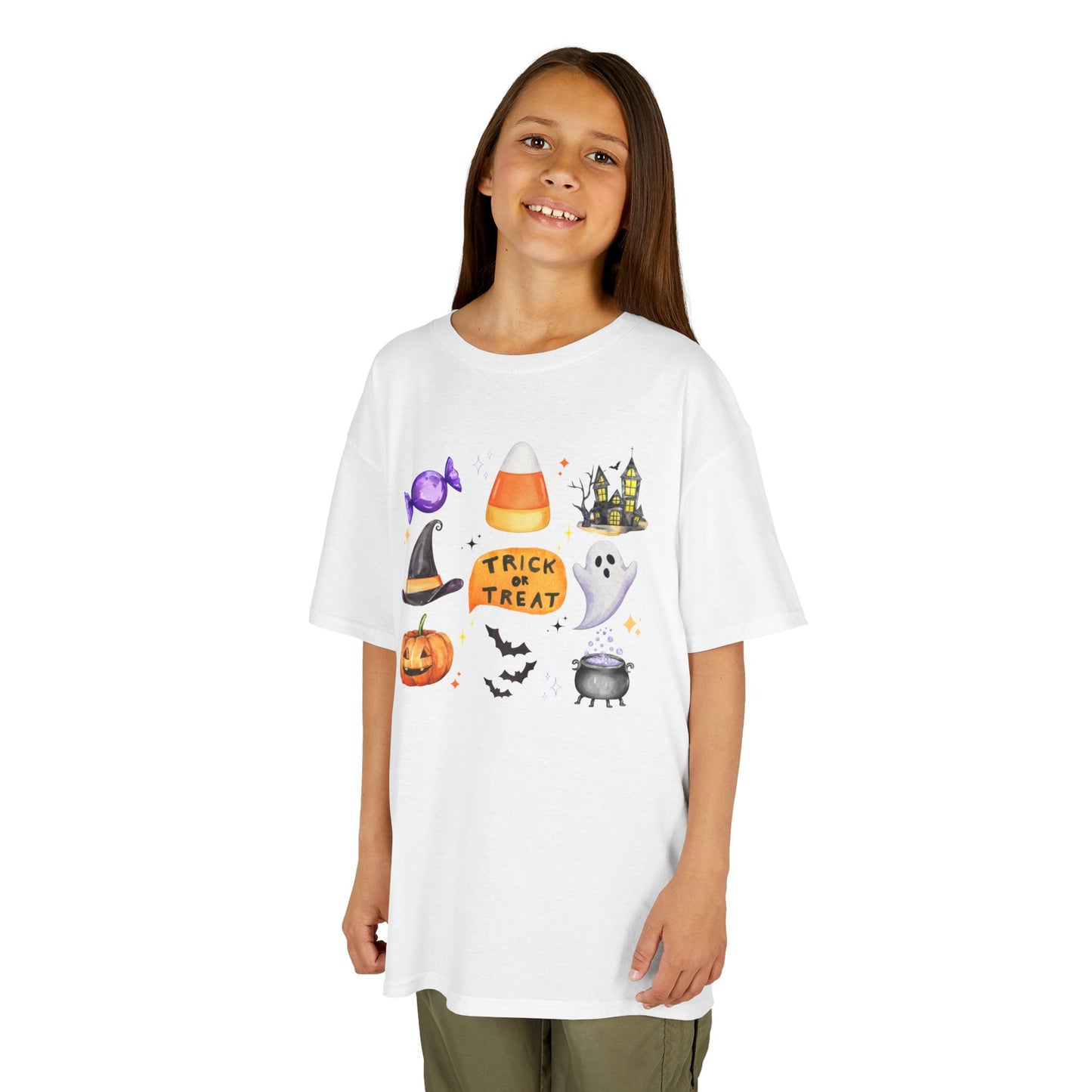 Halloween Tee, Trick or Treat - Kids- Shirt