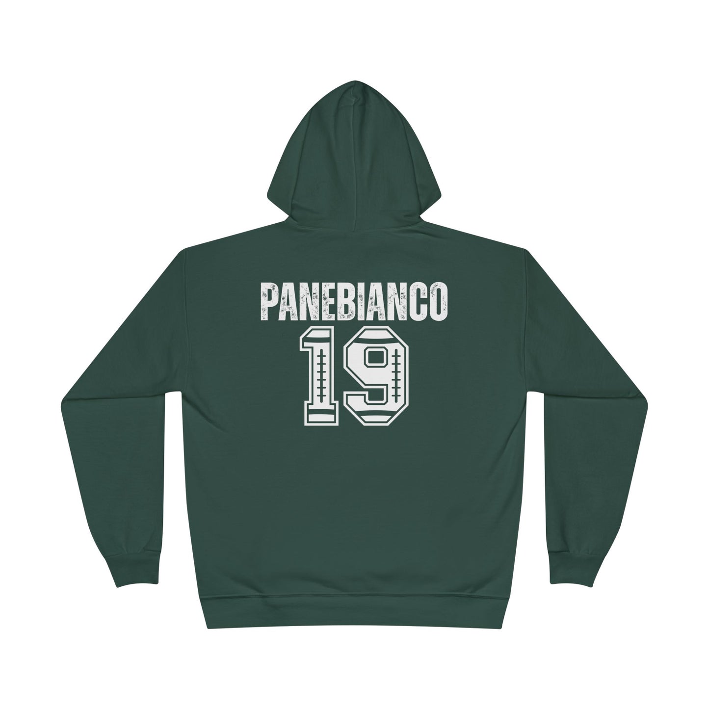 Panebianco- Football Fan Eco-Friendly Hoodie, Unisex Hooded Sweatshirt