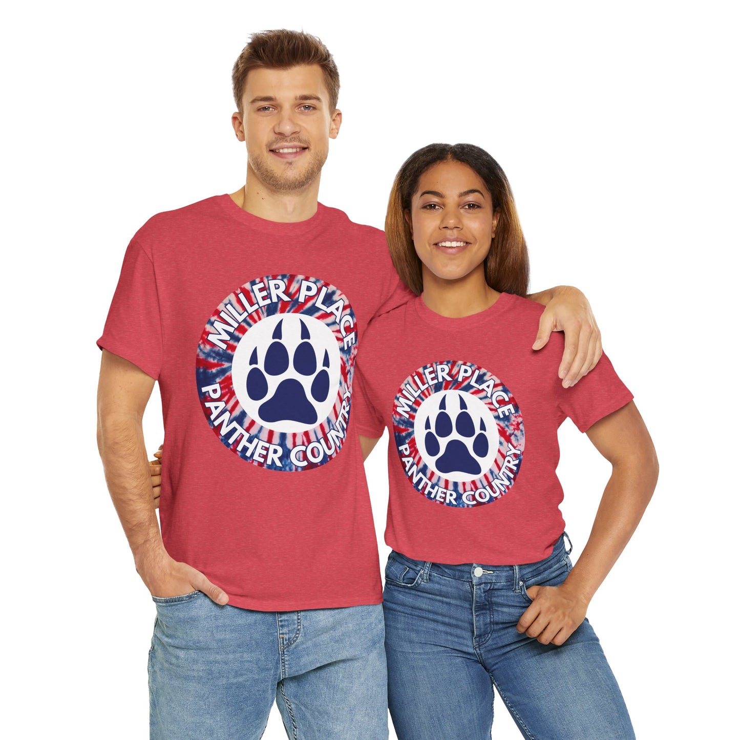 Miller Place Panther Country - Tie Dye Unisex Tee
