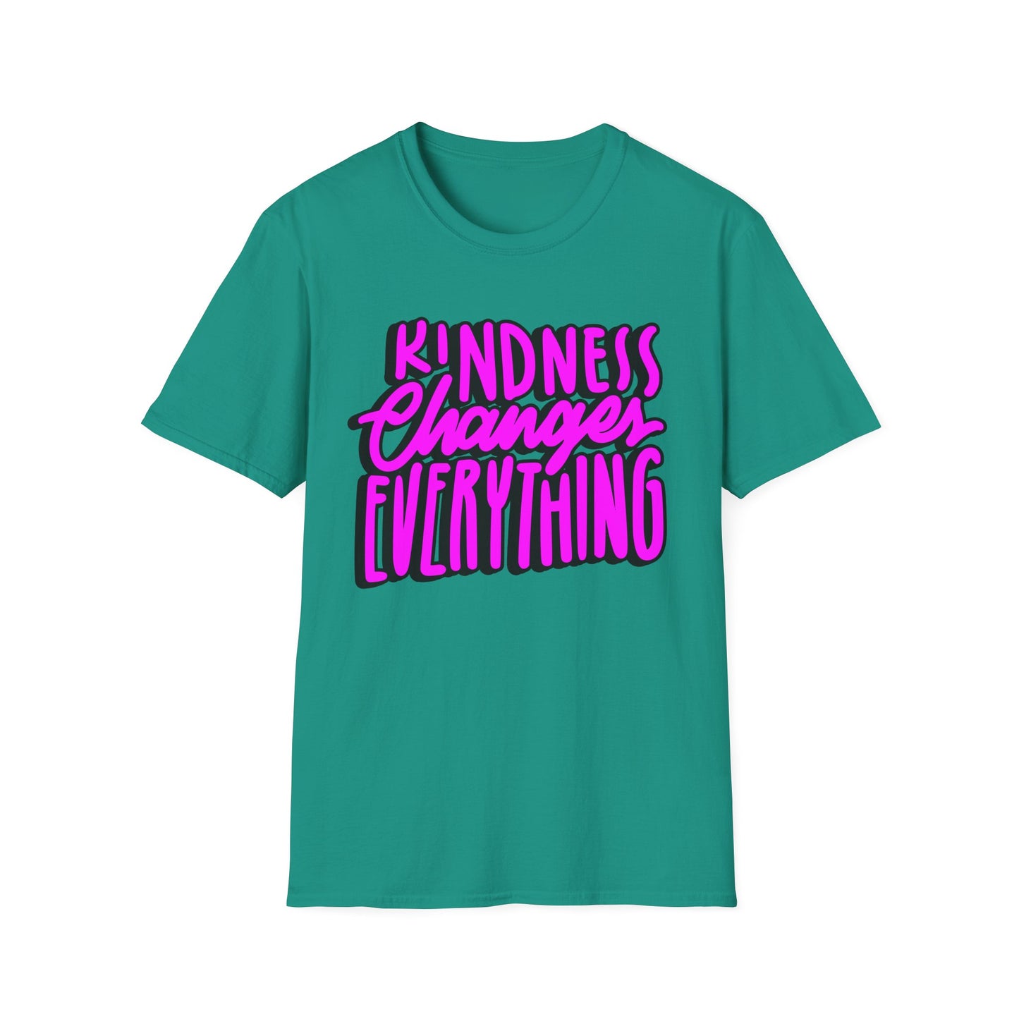 Kindness Changes Everything T-Shirt, Unisex Softstyle Tee