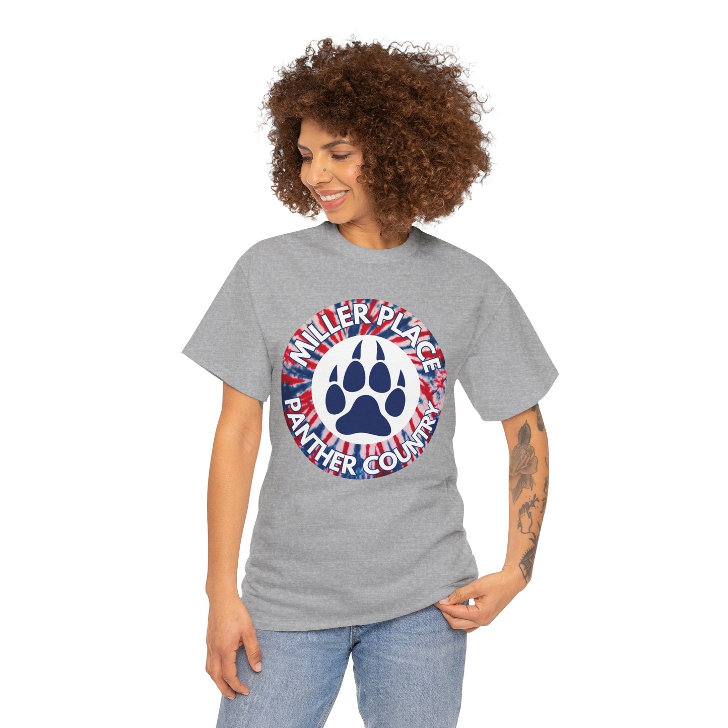 Miller Place Panther Country - Tie Dye Unisex Tee