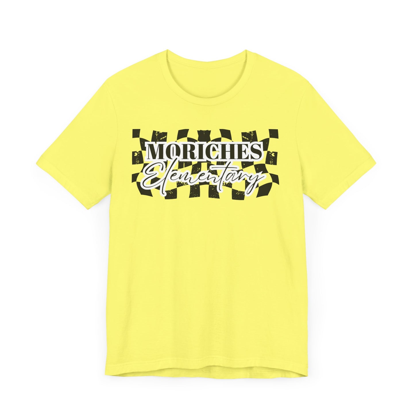 Moriches Checkered Logo Unisex Jersey Tee
