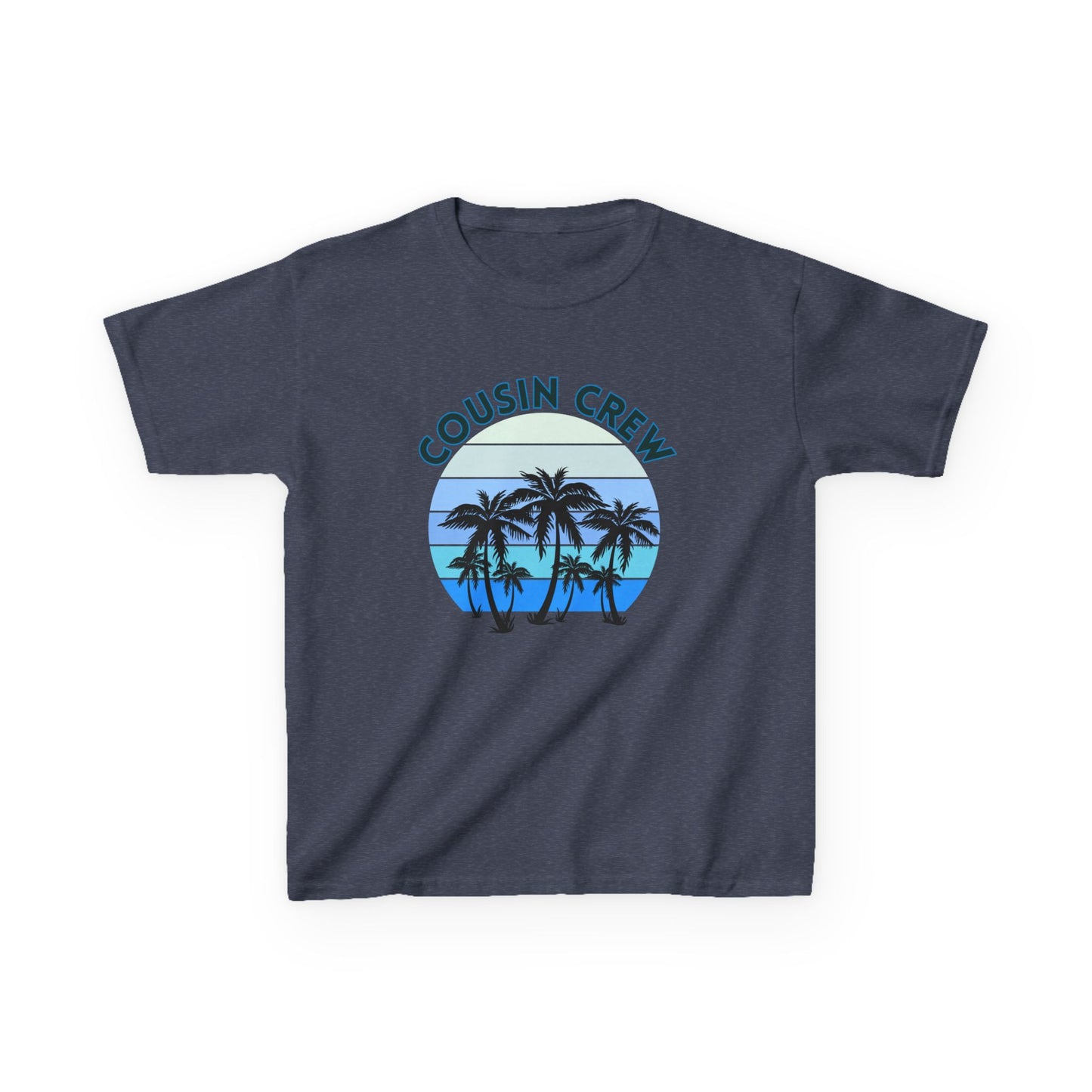 Cool Cousin Crew Kids Tee - Summer Fun, Family Gatherings, Beach Days, Mini Collection