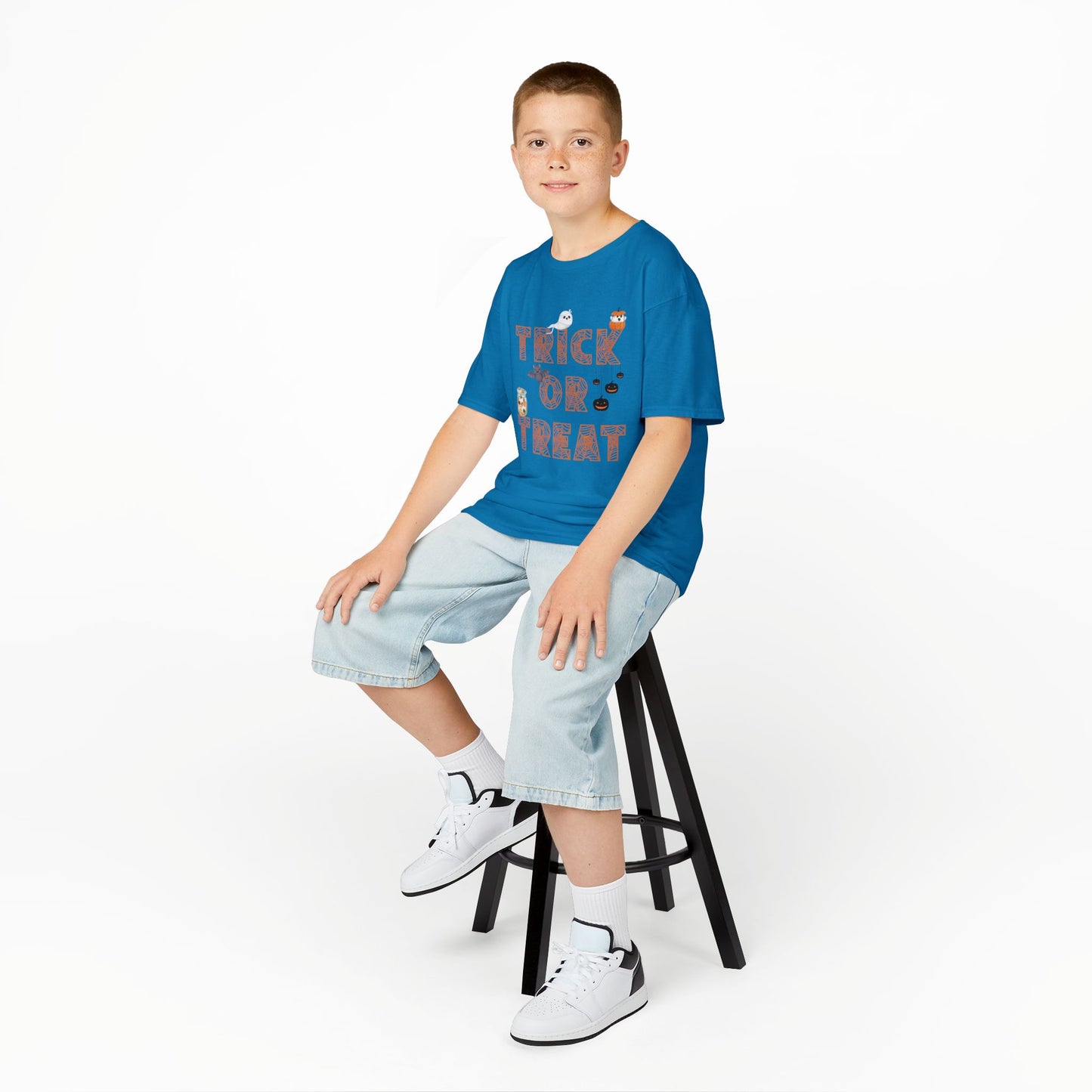 Trick or Treat Kids Tee, Halloween Shirt for Kids