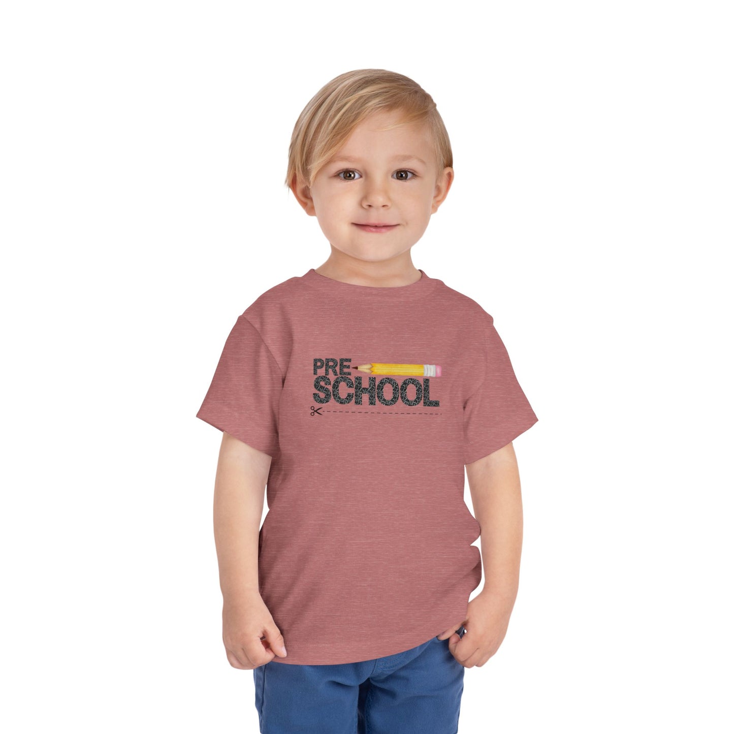 Preschool Boy Toddler Tee - Back to School Shirt for Kids