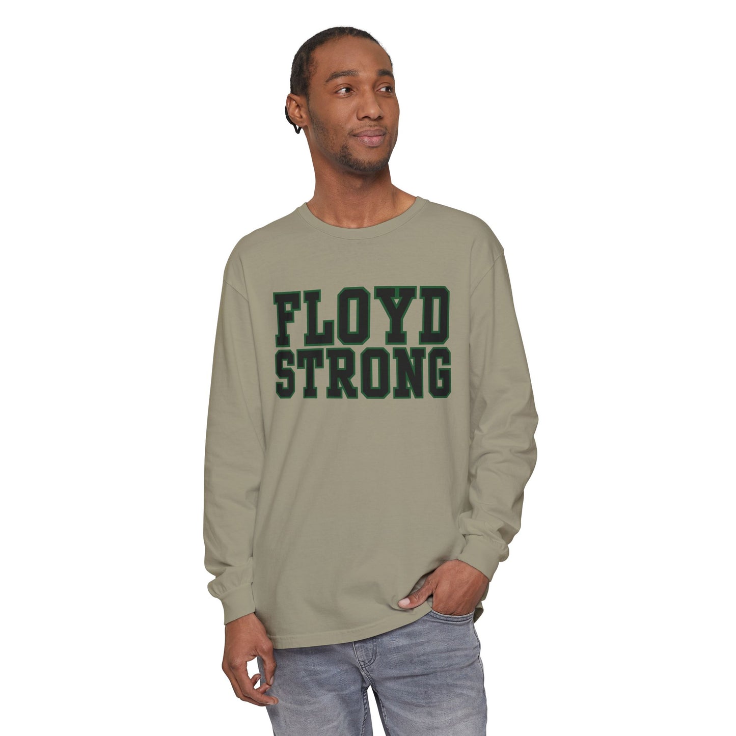 Tangier- Long Sleeve T-Shirt - Unisex Garment-Dyed Tee