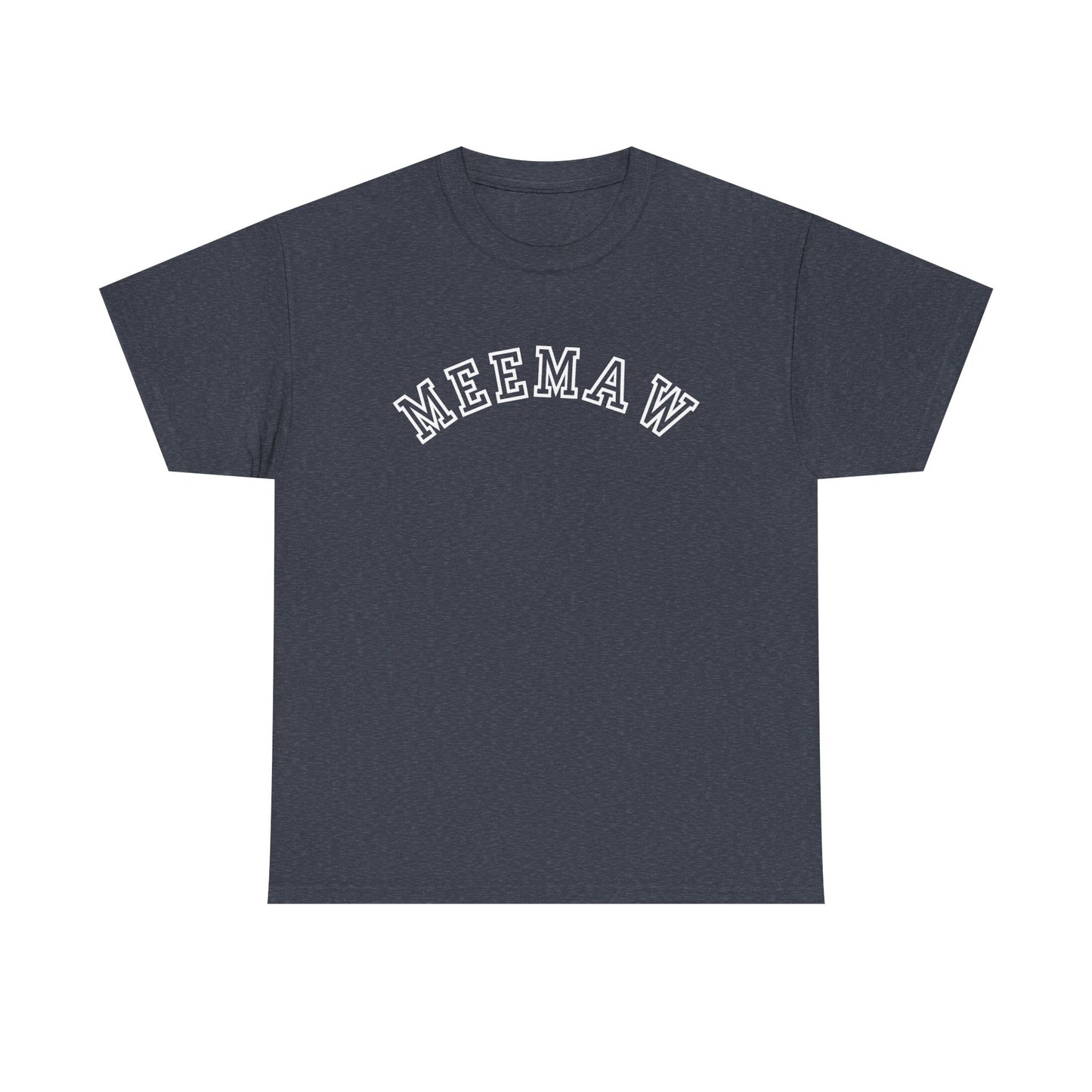 Meemaw- Unisex Heavy Cotton Tee - Comfortable Everyday Wear- Motherhood