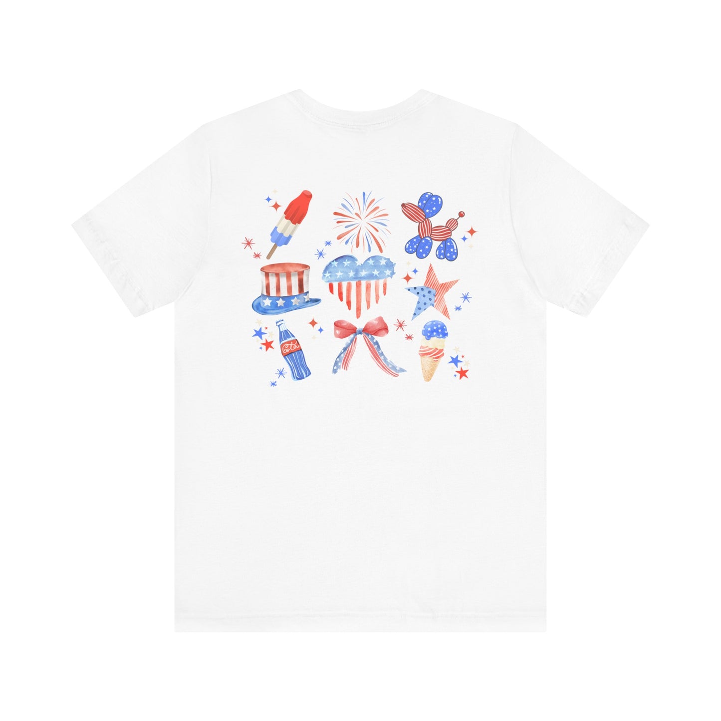 USA-- Unisex Summer Shirt, Beachwear, Vacation Top, Summer Nights Apparel, Perfect for the Holiday