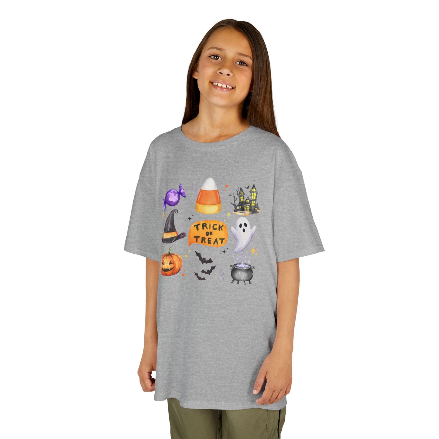 Halloween Tee, Trick or Treat - Kids- Shirt