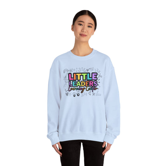Little Leaders Doodle Colorful Crewneck Sweatshirt