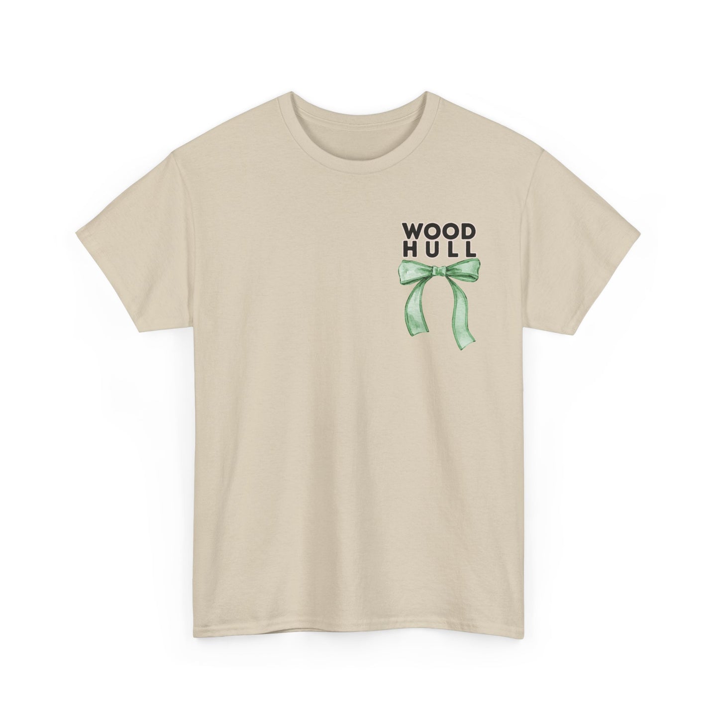 Woodhull Speech Teacher and Bows- Unisex Heavy Cotton Tee with Bow Design