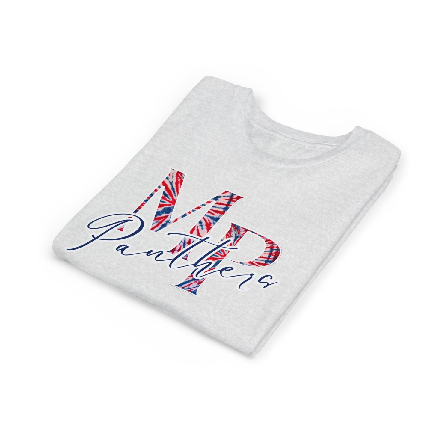 Miller Place Panthers Tie Dye MP- Youth Tee with Panther Print