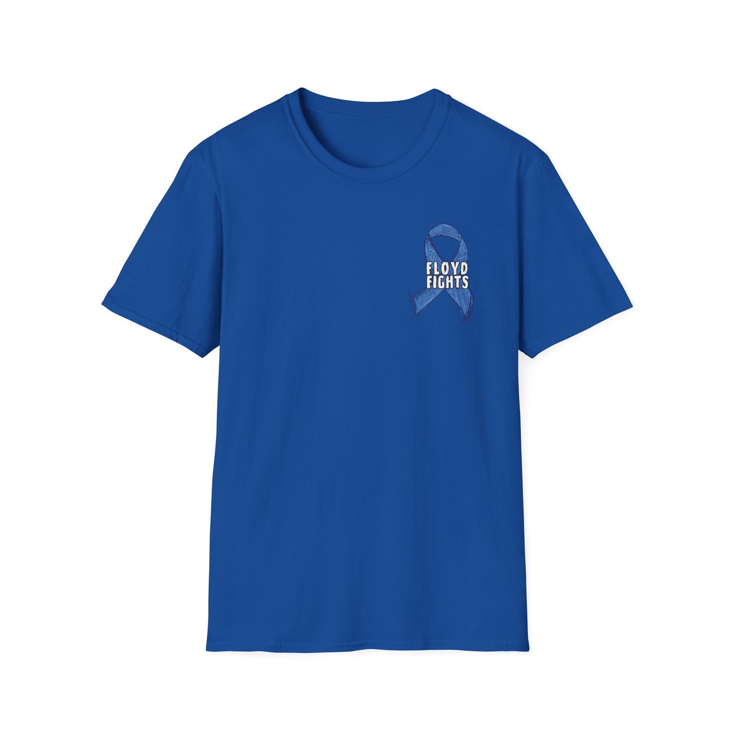 FLOYD FIGHTS Ribbon Diabetes Awareness T-Shirt | Softstyle Tee