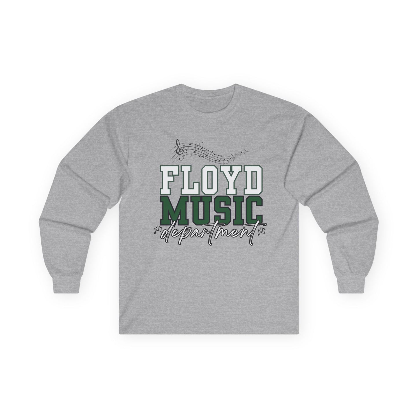 Floyd Music Unisex Long Sleeve Tee - Music Department Floyd Strong