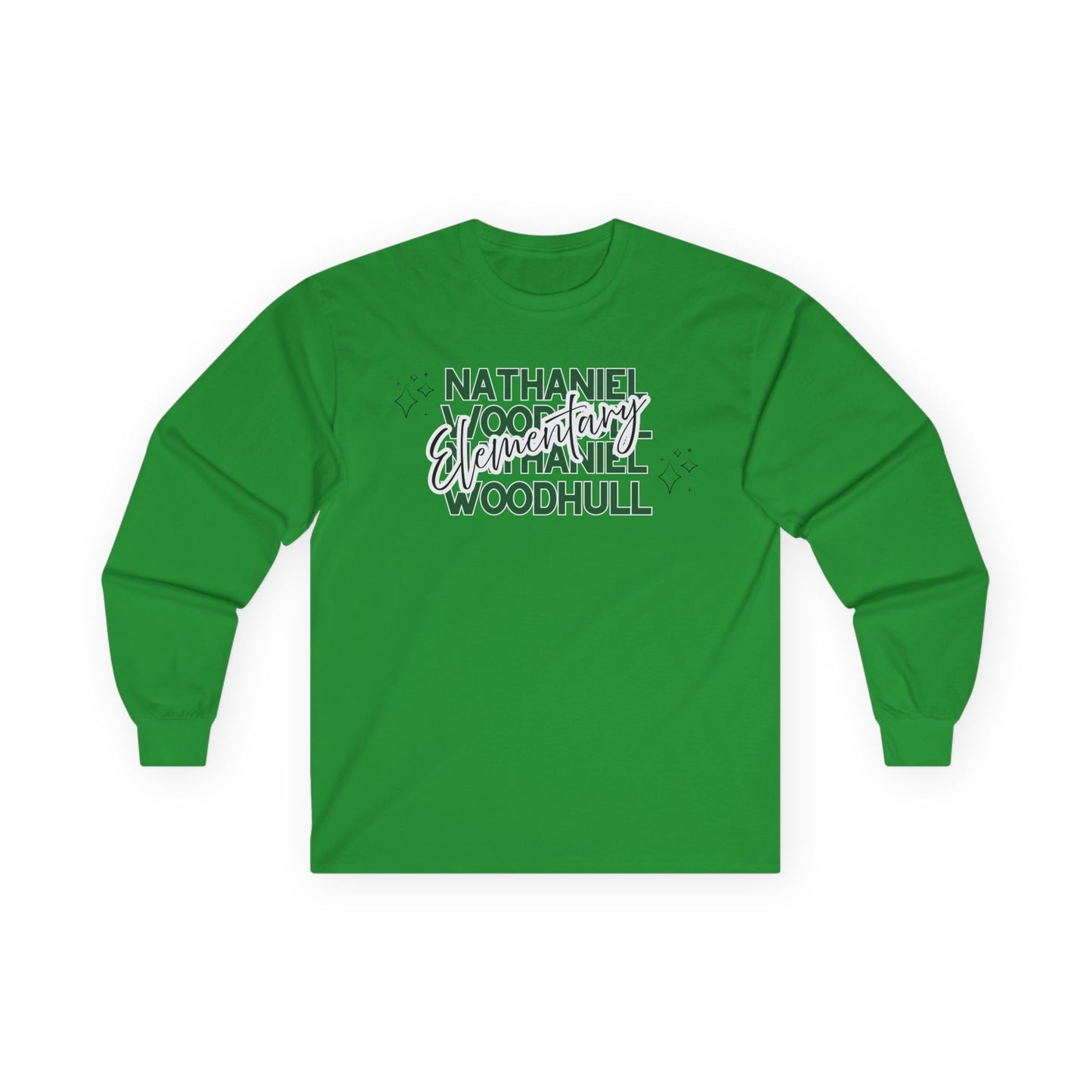 Woodhull Elementary Unisex Long Sleeve Tee - Comfortable & Stylish School Spirit Wear