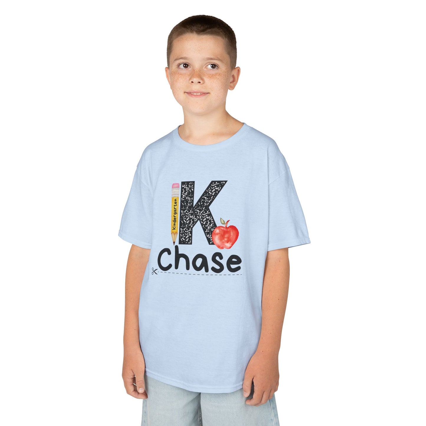 Kindergarten- Personalized Kids Tee - Back to School
