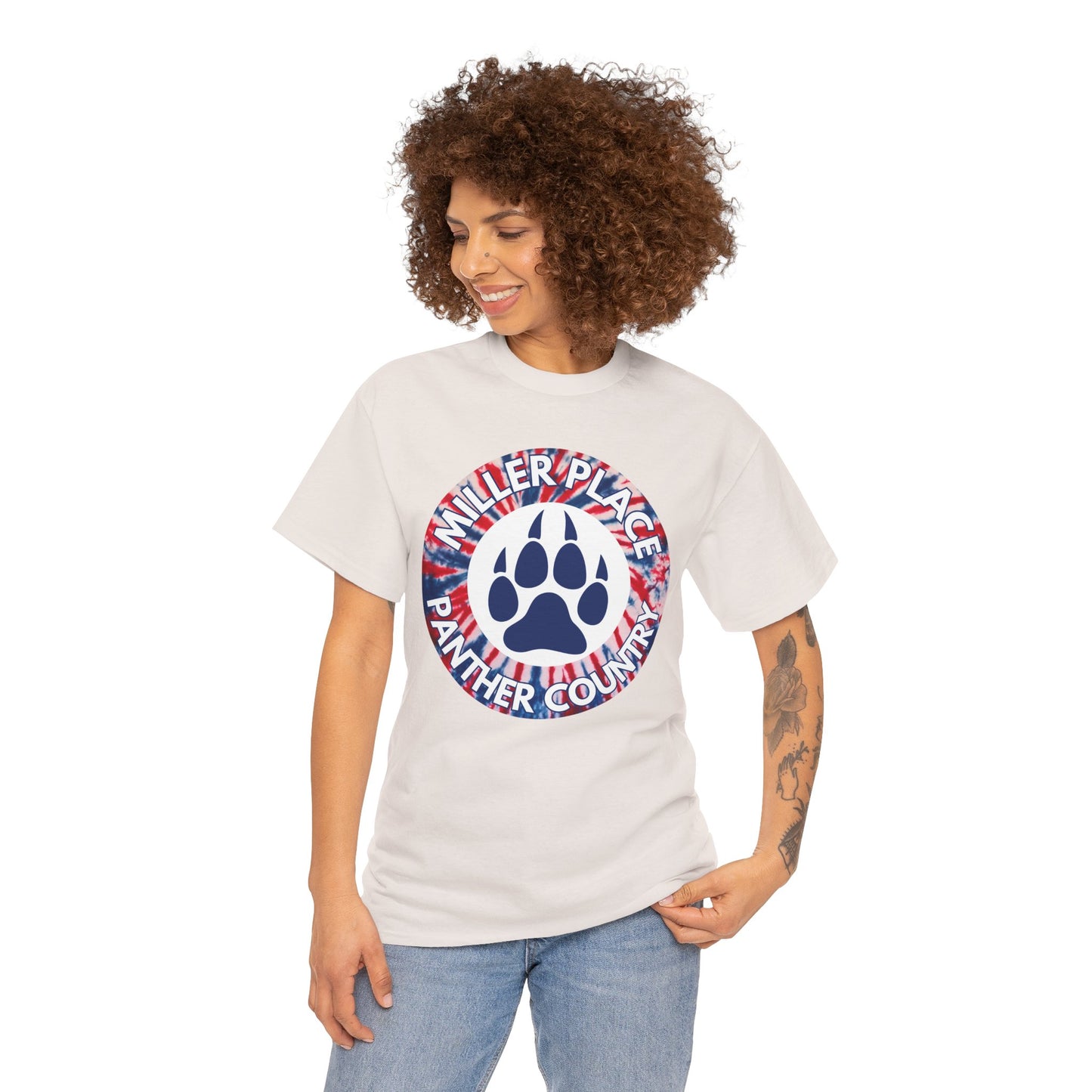 Miller Place Panther Country - Tie Dye Unisex Tee
