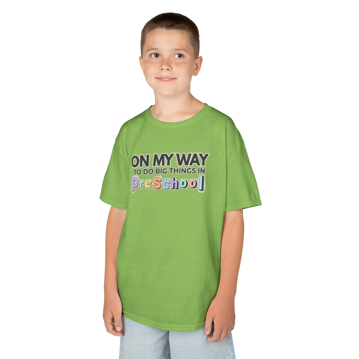 Big Things in PreSchool- Kids Back to School Shirt