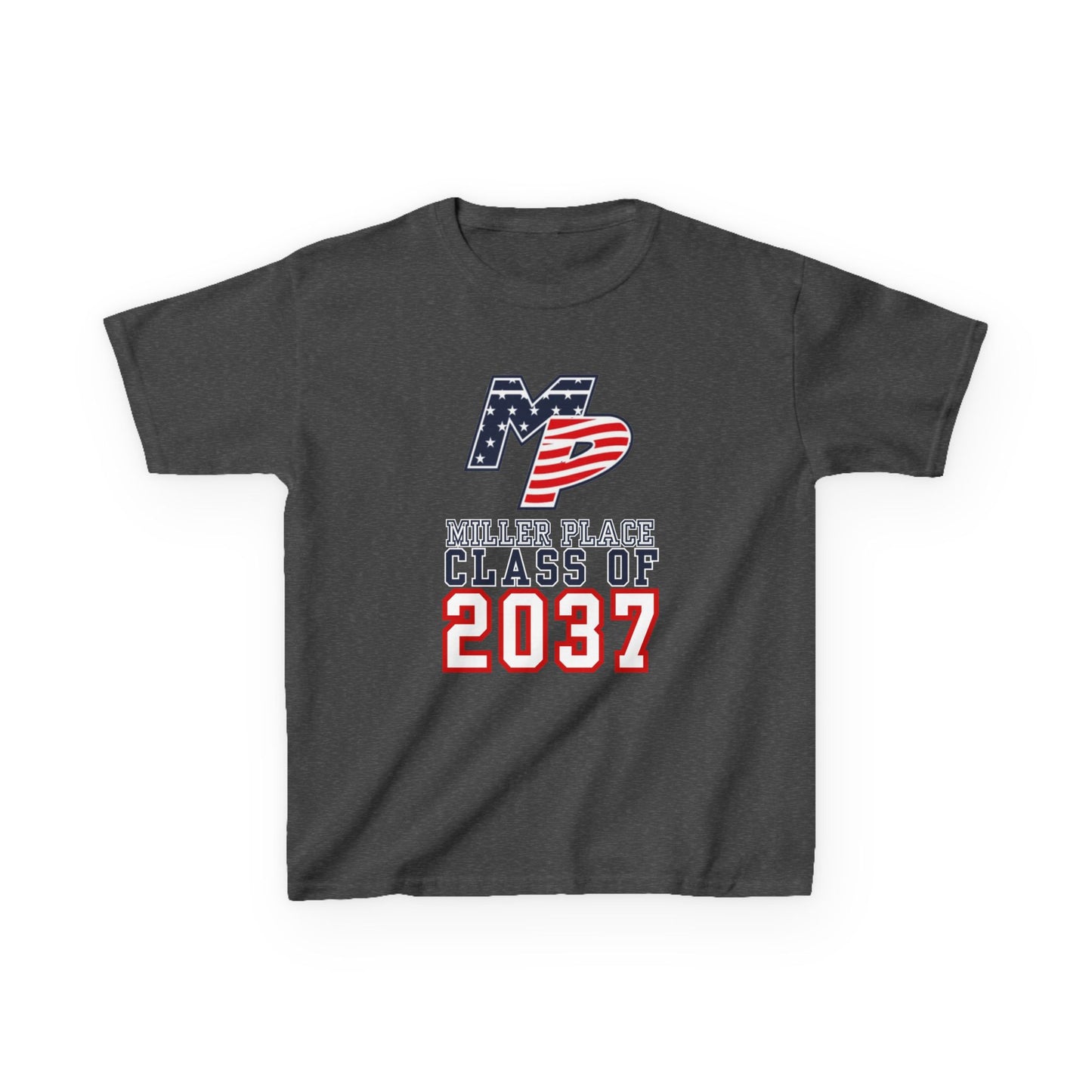 Miller Place Class of 2037 Kids Heavy Cotton Tee