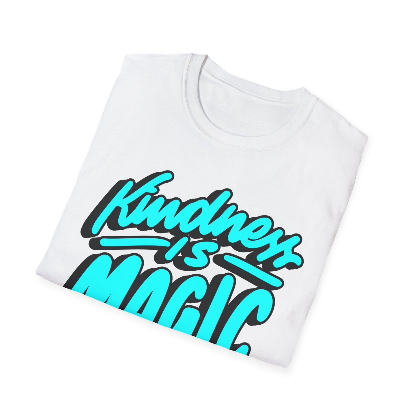 Kindness Is Magic T-Shirt, Unisex Softstyle Tee