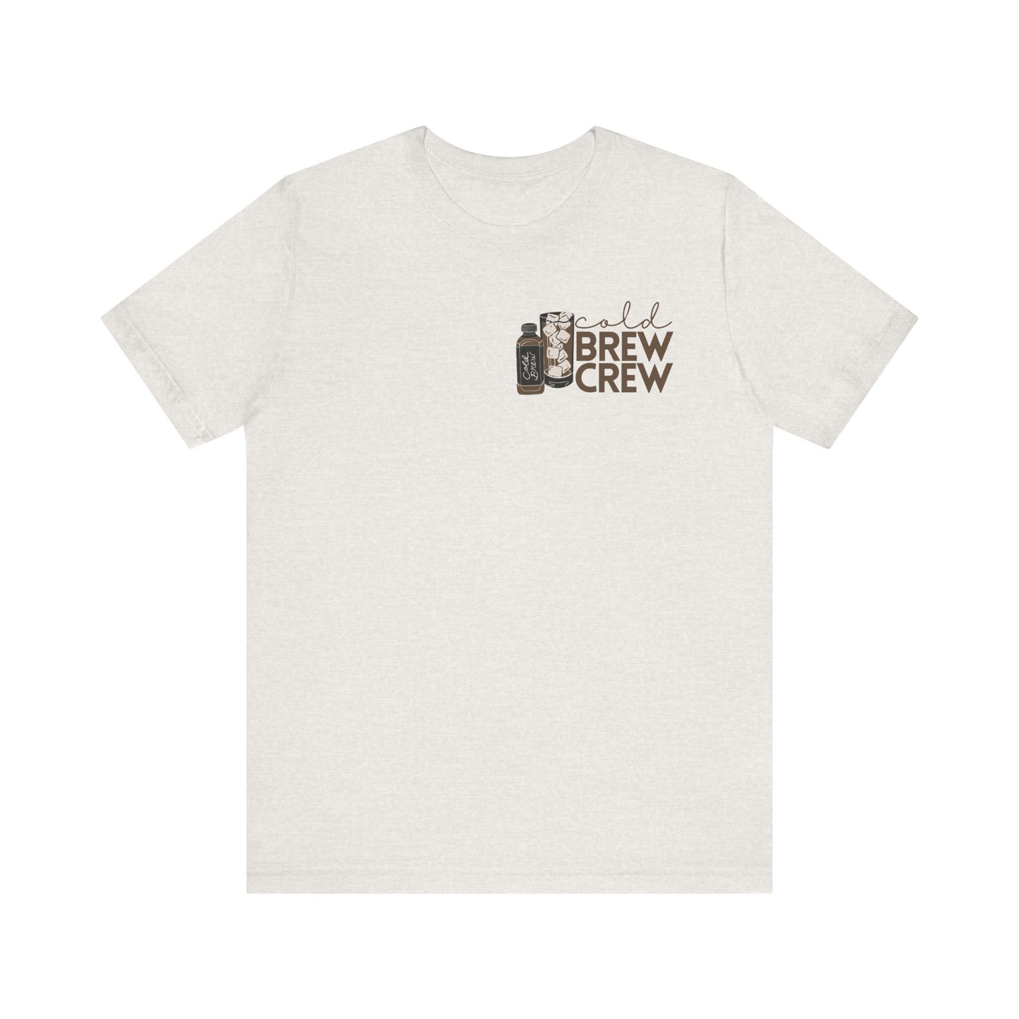 Cold Brew Coffee Lovers Tee, Unisex Jersey Shirt for Coffee Lovers