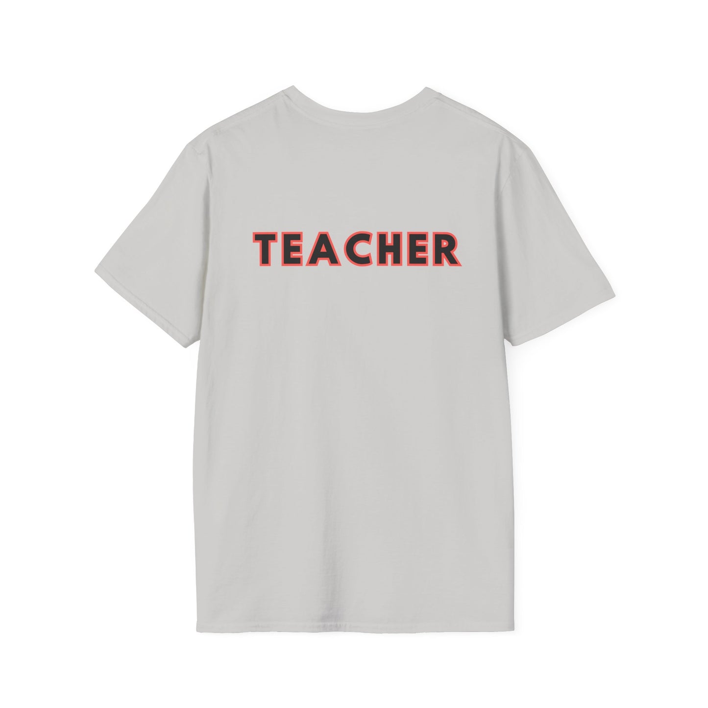 Little Leaders Teacher w/ Apple Design Unisex Softstyle T-Shirt