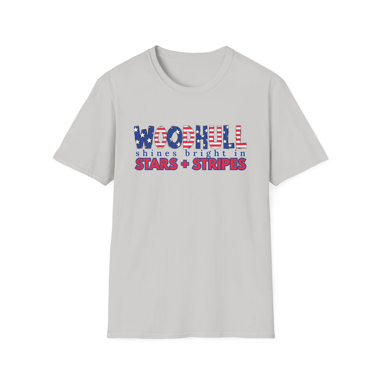 Unisex T-Shirt Woodhull Flag Day-Holiday Design