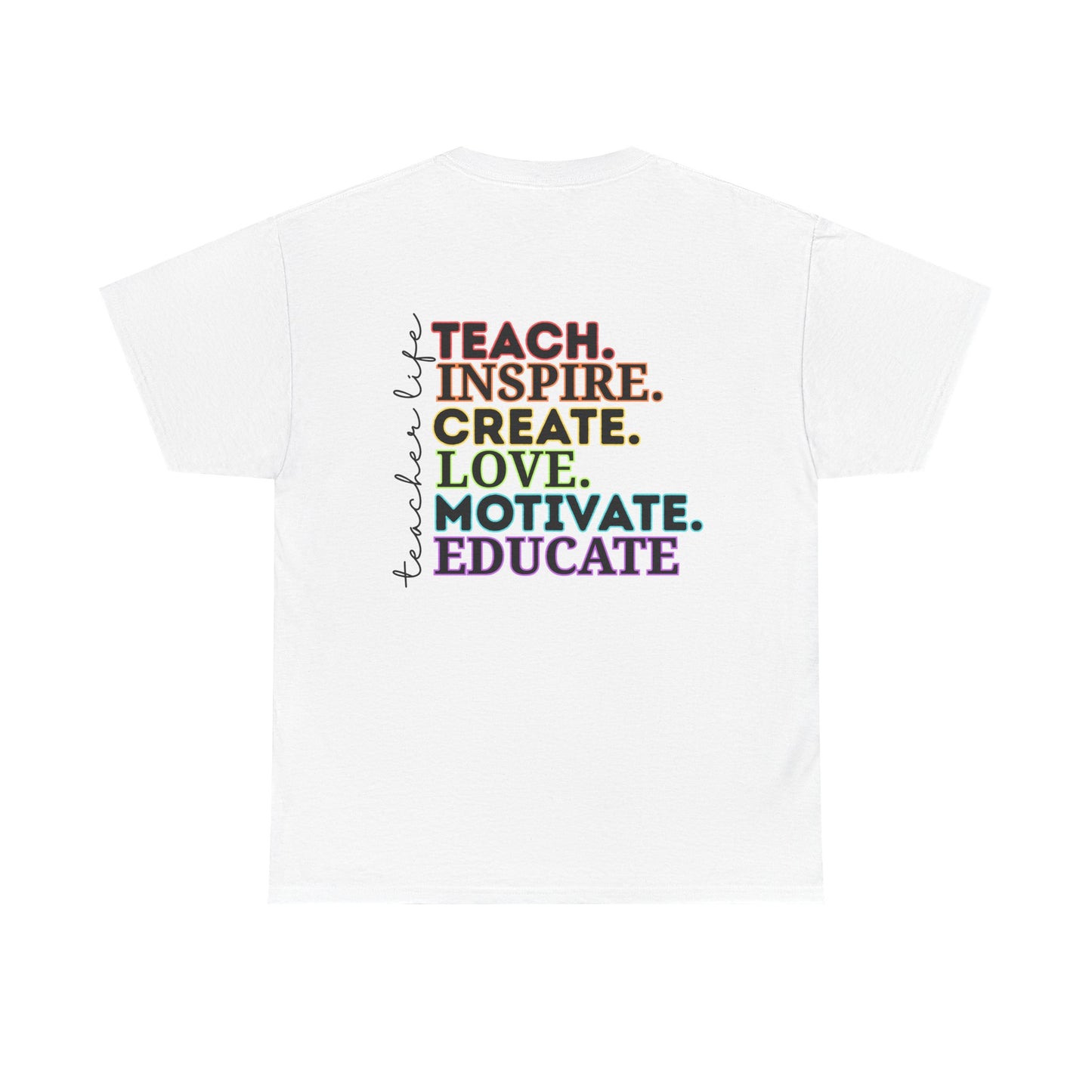 Teacher Tee - 5th Grade Teacher Unisex Heavy Cotton Tee
