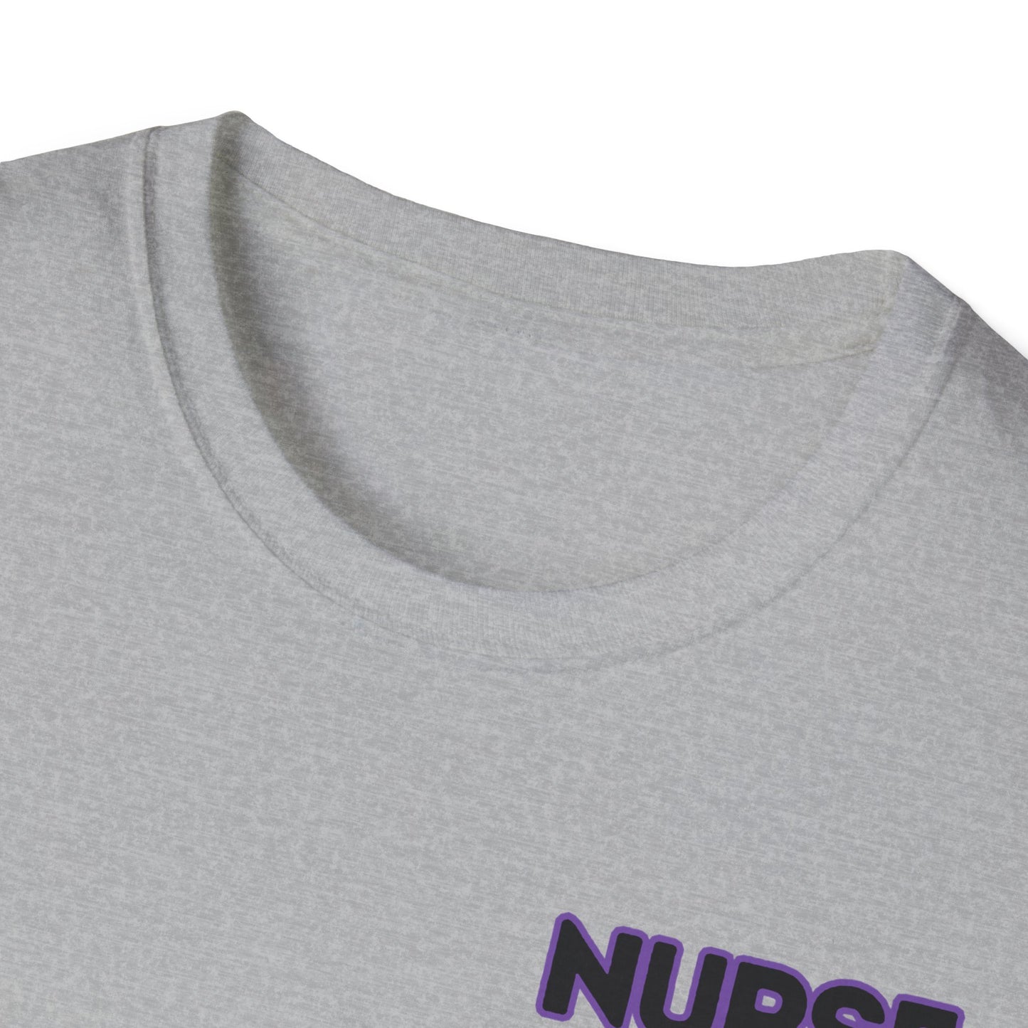 ER Nurse Softstyle T-Shirt with Bow Design- Healthcare