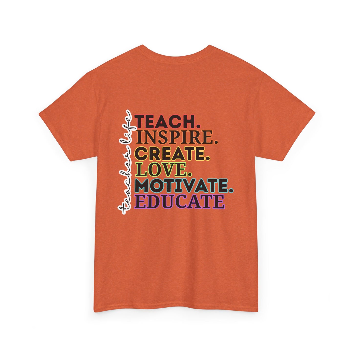 Teacher Tee - 5th Grade Teacher Unisex Heavy Cotton Tee