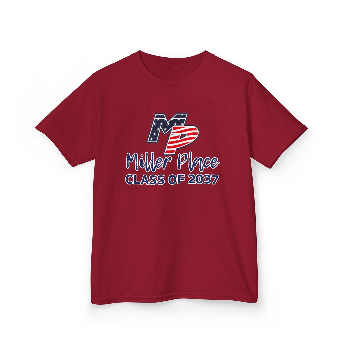 Miller Place Class of 2037 Kids Heavy Cotton Tee