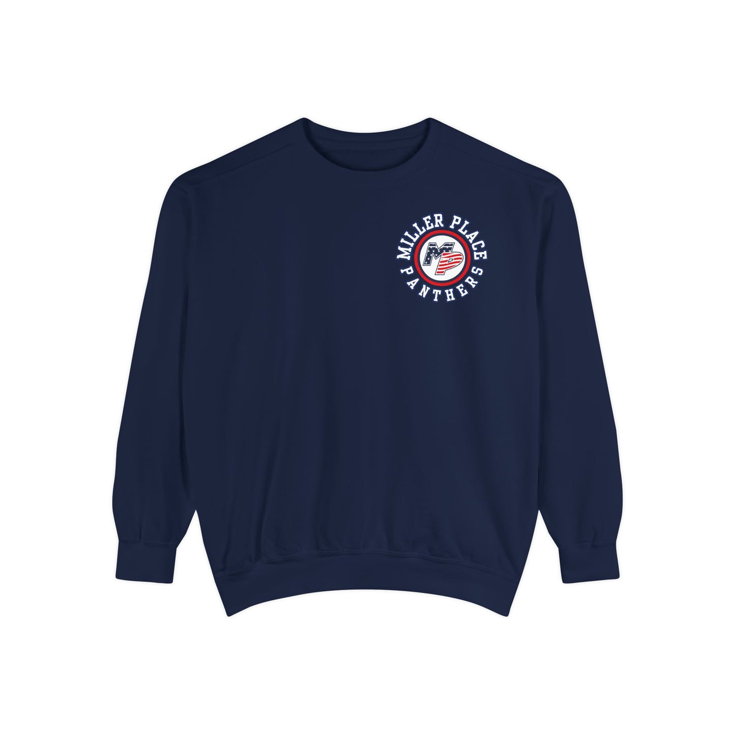 Miller Place Panthers- Unisex- Garment Dyed Sweatshirt