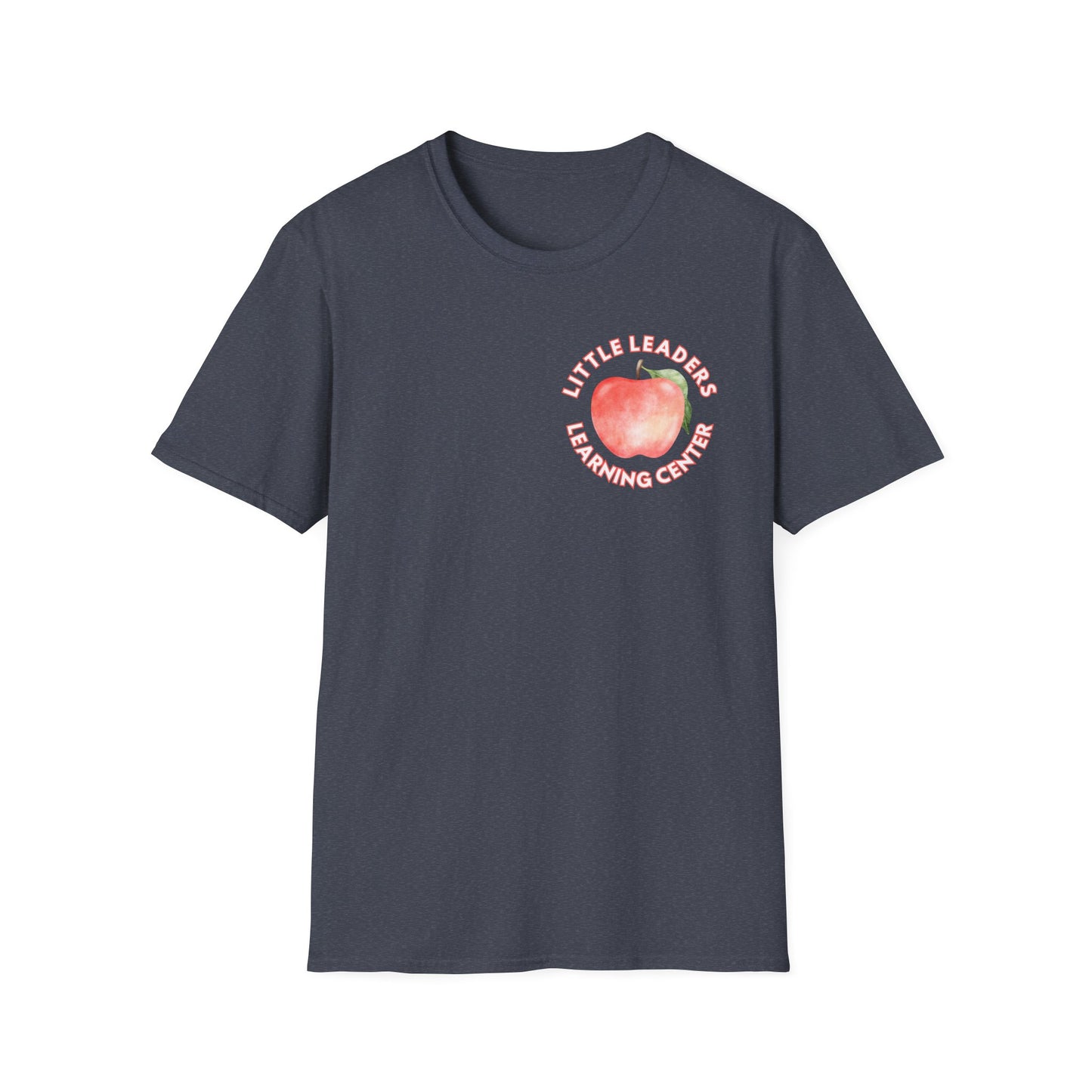 Little Leaders Teacher w/ Apple Design Unisex Softstyle T-Shirt
