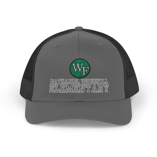 Woodhull Logo Snapback Trucker Cap - Stylish & Comfortable Hat for Outdoor Adventures
