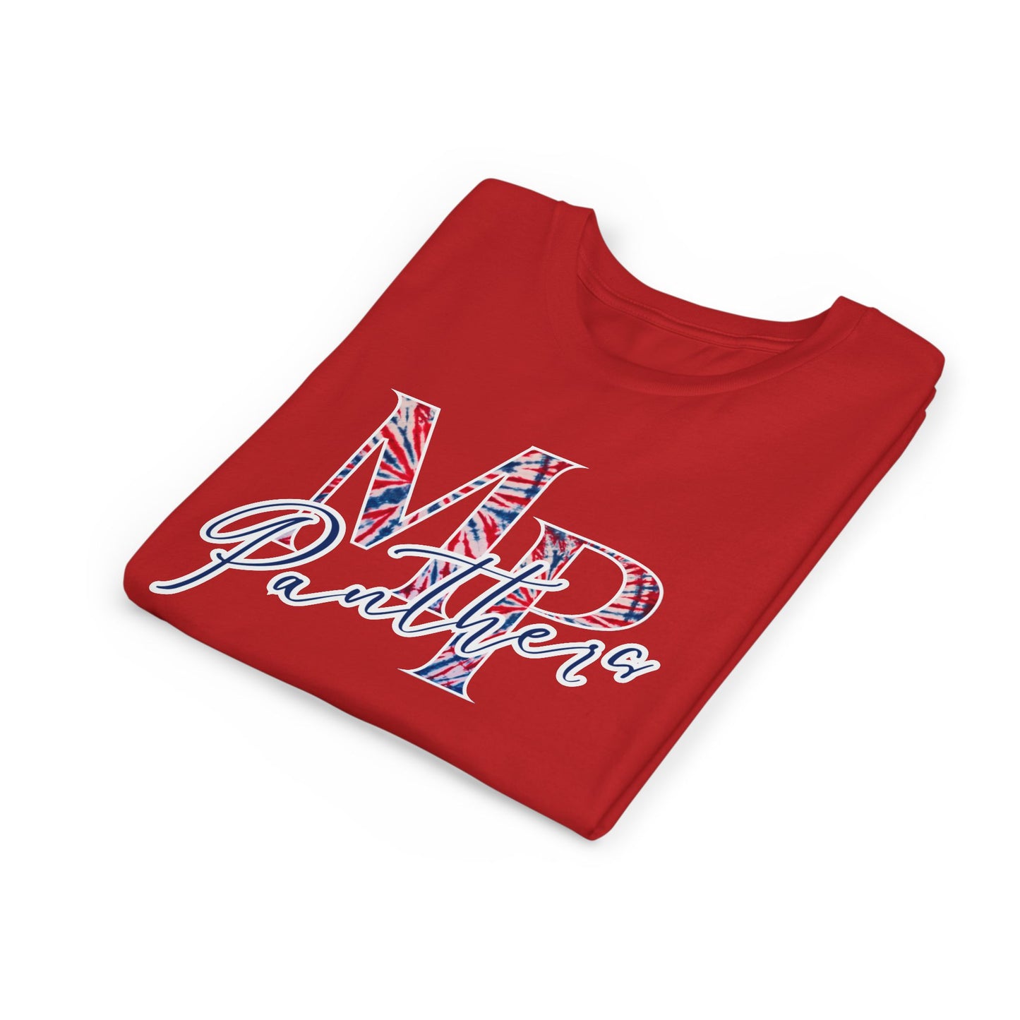 Miller Place Panthers Tie Dye MP- Youth Tee with Panther Print