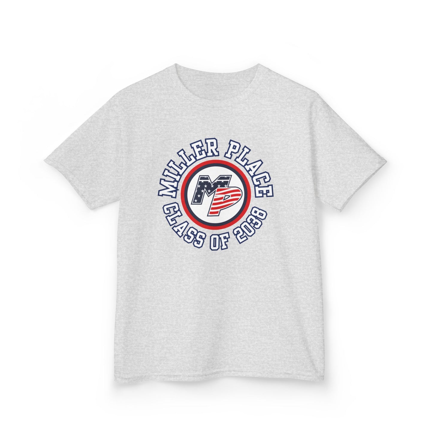 Miller Place Class of 2038 Kids Heavy Cotton Tee