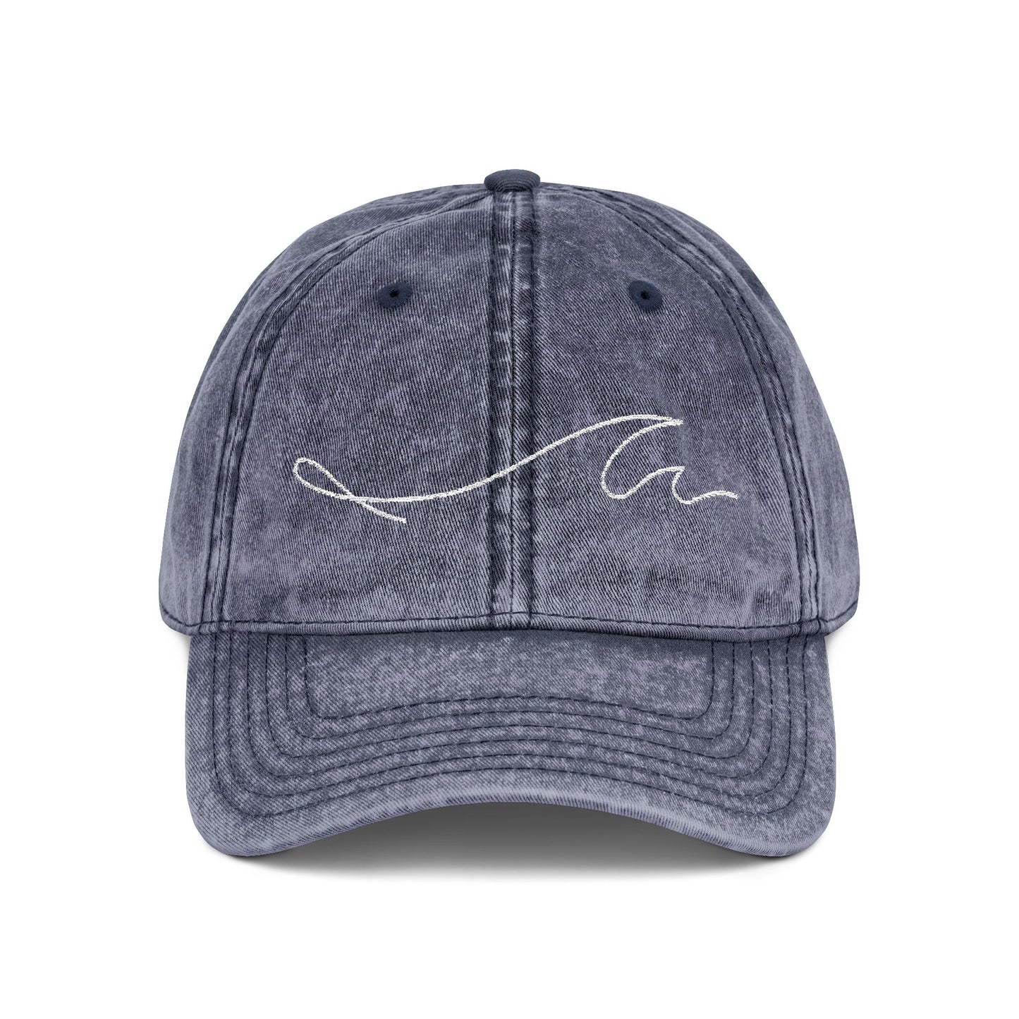 MM Wave Embroidered Cap - Casual Hat, Trucker Hat, Outdoor Gear, Gift for Him/Her, Summer Style