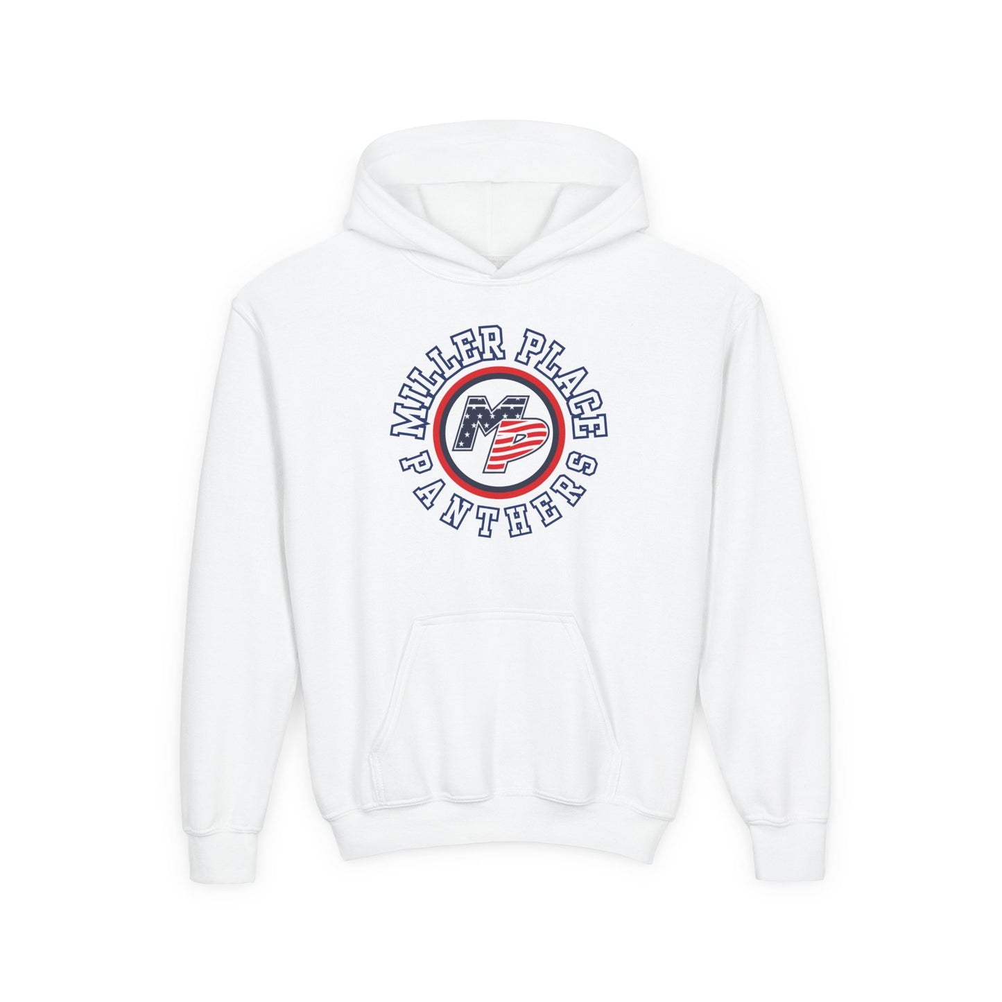 Miller Place Panther Youth Spirit Hoodie - Cozy Youth Sweatshirt