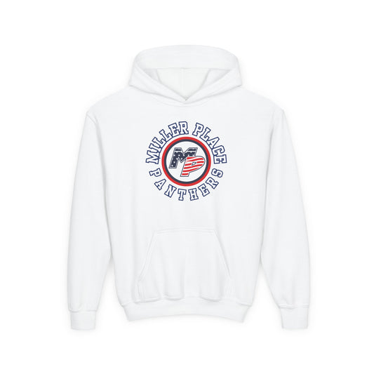 Miller Place Panther Youth Spirit Hoodie - Cozy Youth Sweatshirt