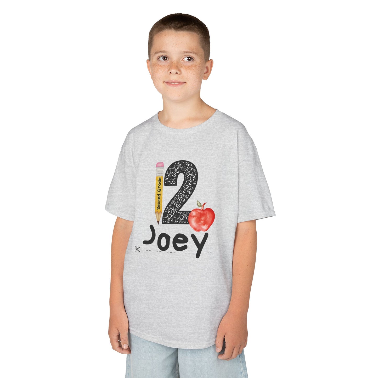 2nd Grade- Personalized Kids Tee - Back to School