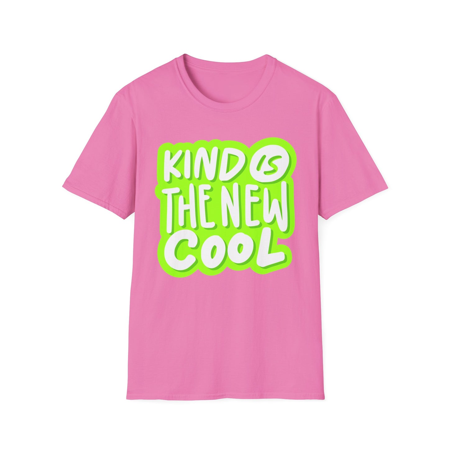 Kind is the New Cool Kindness T-Shirt, Unisex Softstyle Tee