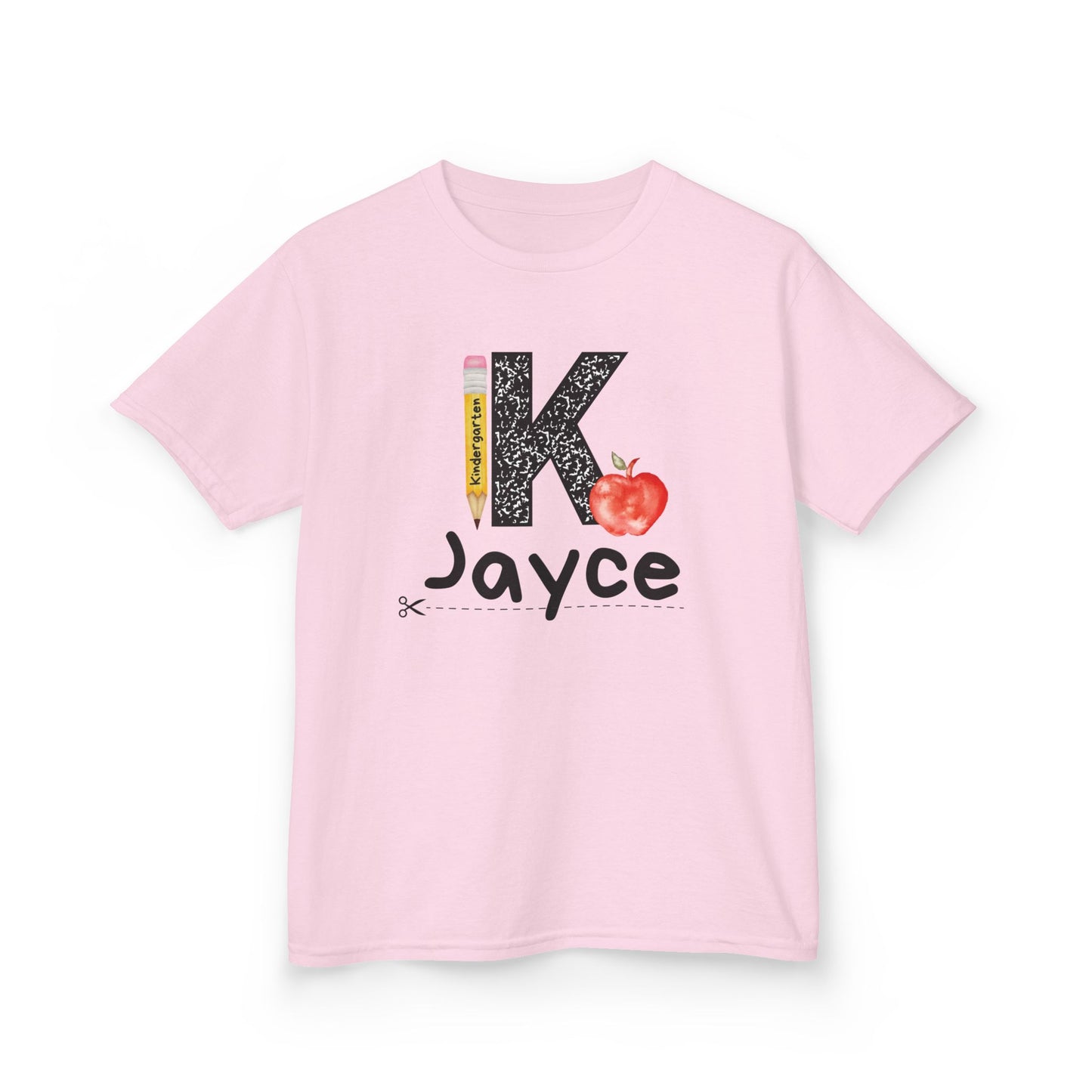 Jayce- Kindergarten- Personalized Kids Tee - Back to School