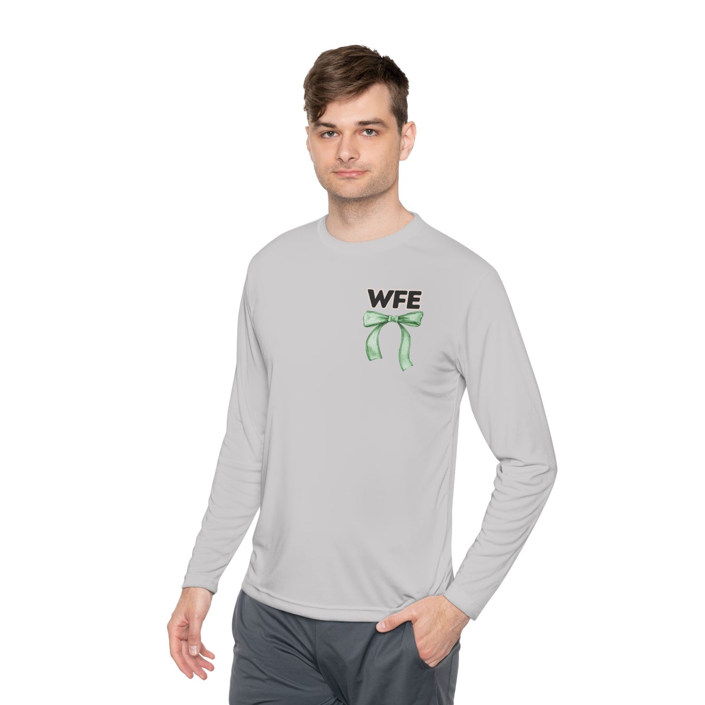 WFE Teacher Bow Long Sleeve Tee