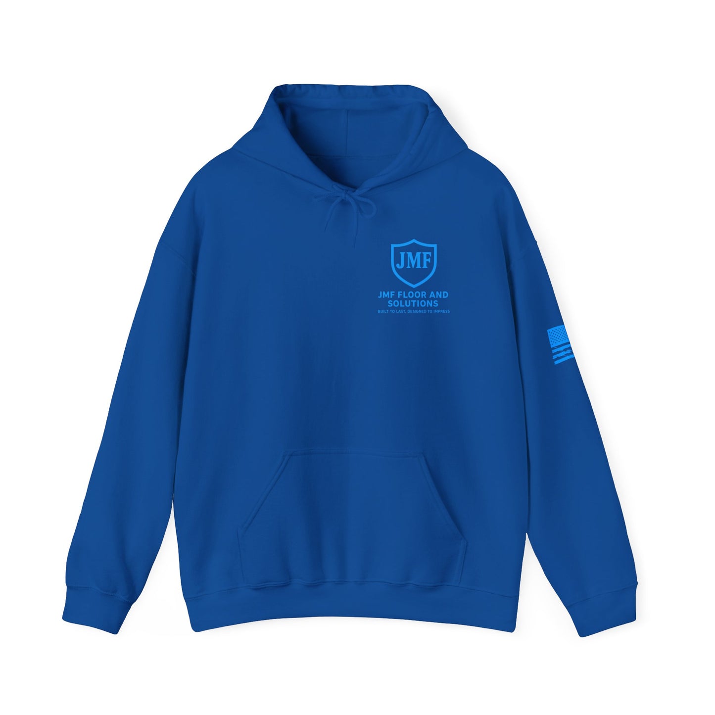 JMF Personalized, Cozy Sweatshirt Gift, JMF Floor and Solutions, Unisex Heavy Blend, Casual Style