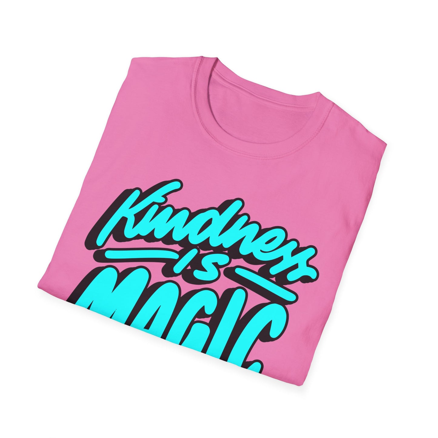 Kindness Is Magic T-Shirt, Unisex Softstyle Tee