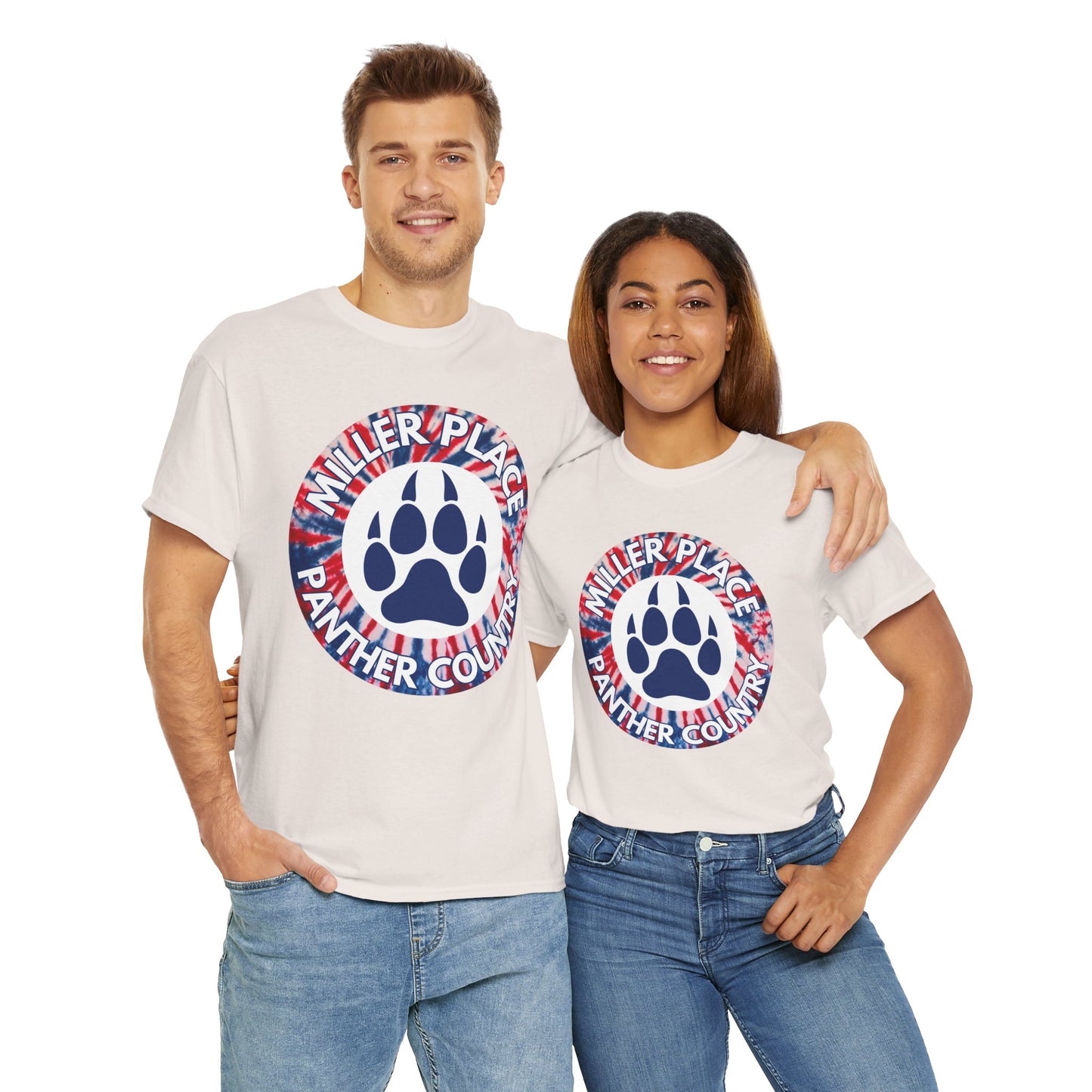 Miller Place Panther Country - Tie Dye Unisex Tee