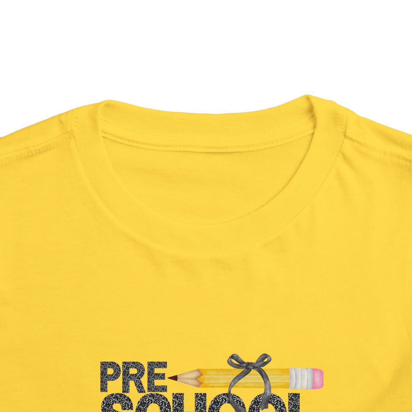 Preschool Girl Toddler Tee - Back to School Shirt for Kids