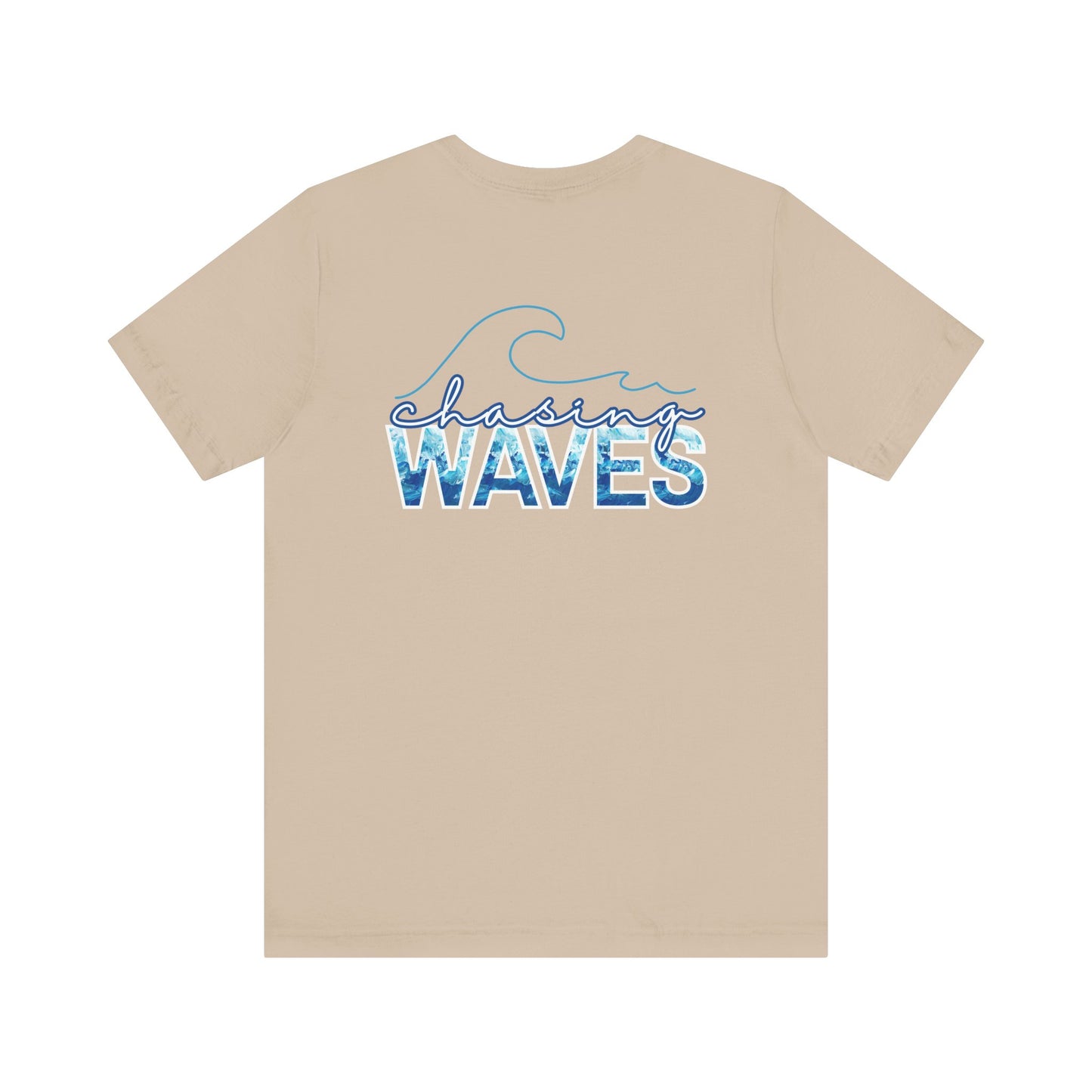 Chasing Waves -- Unisex Summer Shirt, Beachwear, Vacation Top, Summer Nights Apparel