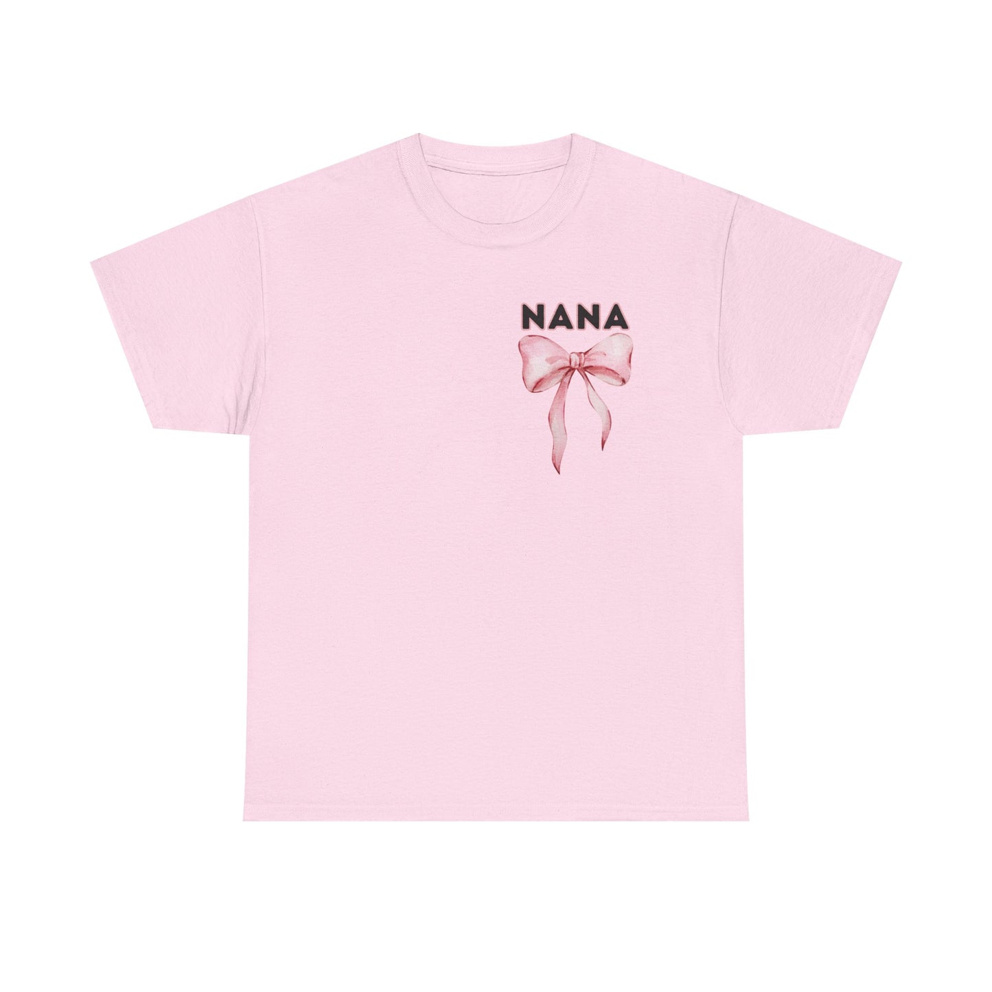 Nana Pink Bow Unisex Heavy Cotton Tee - Simply the Best