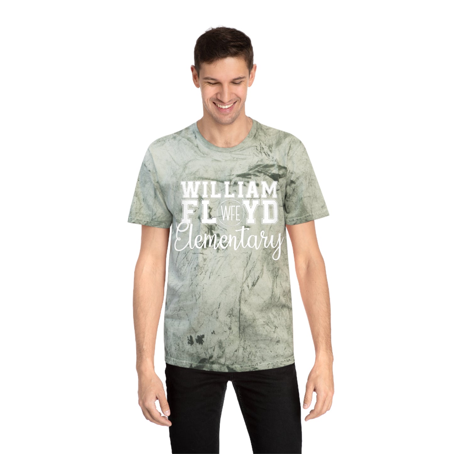 WFE Family Logo- Color Blast T-Shirt - Fern Design